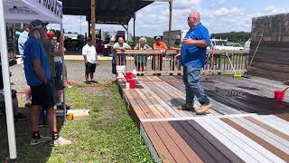 Deck \u0026 Wood Restoration Demonstration at Farm Fest 2024 in Shamong, NJ.