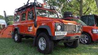 The Land Rover G4 Challenge Owners at The Billing Off-Road Show 2016