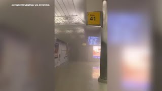 9 injured, flights canceled or delayed after fire at JFK Airport