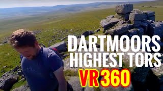 Exploring DARTMOORS HIGHEST TORS - A 5K 360 VR ADVENTURE