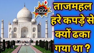 ताजमहल को क्यों हरे कपड़े से ढका गया था ? | #shorts #factsfever #tajmahal  #india #indianarmy