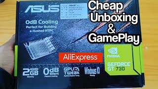 ASUS Nvidia Geforce GT 730 Unboxing \u0026 GamePlay $60