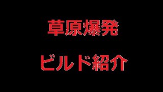 【ほりほりドリル】草原爆発ビルド紹介