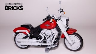 Lego Creator Expert 10269 Harley Davidson Fat Boy Speed Build