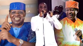 WATCH WHAT K1 DE ULTIMATE SAYS ABOUT EBENEZER OBEY AND SUNNY ADE DURING KSA WIFE FINAL BURIAL PARTY