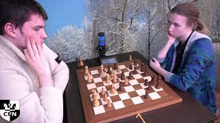 A. Ermakov (1829) vs FM E. Borisova (2135). Chess Fight Night. CFN. Blitz