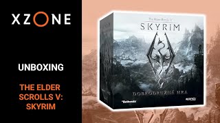 Unboxing deskové hry The Elder Scrolls V: Skyrim - Dobrodružná hra