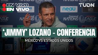 🔴 EN VIVO | Conferencia 'Jimmy' Lozano - FINAL México vs Estados Unidos - 2024 | TUDN