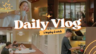 1 NGÀY THẢNH THƠI Ở NHÀ THẬT CHILL SAU NHỮNG CHUYẾN ĐI XA / CAFE, MATCHA, CƠM NHÀ, CHĂM SÓC NHÀ CỬA