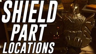 Der Eisendrache SHIELD PART LOCATIONS - How To Craft The Rocket Shield Black Ops 3 Zombies)