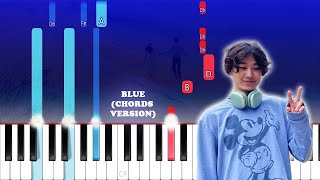 Yung Kai - Blue - Chords Version (Piano Tutorial)