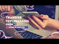 Transfer Text Messages From iPhone To Computer! ✅