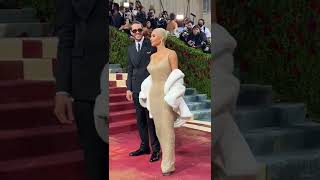 Kim Kardashians And Pete Davidson Straight In Met Gala 2022 - The Celebrity Files