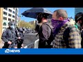 Tensions rise after free speech rally turns violent in San Francisco