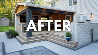 Backyard Transformation Time Lapse - INCREDIBLE Before And After!