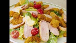 Benja Chicken Caesar Salad - ซีซาร์สลัดไก่เบญจา