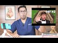 Doctor reacts to Mr Beast Buried Alive (looks like fun..!)