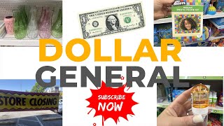 DOLLAR GENERAL NEW SPRING & SUMMER FINDS…STORE CLOSING 😬