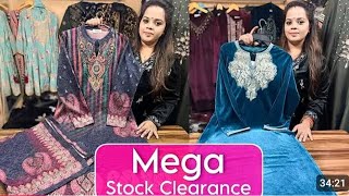 Stock Clearance Sale : Premium Kurti / Anarkali / Jaipuri Kurt -Designer Winter Sale #sale