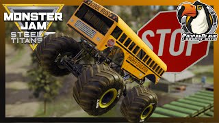 Higher Education Monster Truck Racing - The Competition Gets Schooled in Monster Jam Steel Titans 2