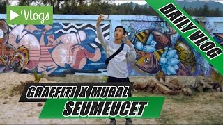 SEUMEUCET #1 GRAFFITI X MURAL JAMMING, KUALA CUT, LAMPUUK, ACEH