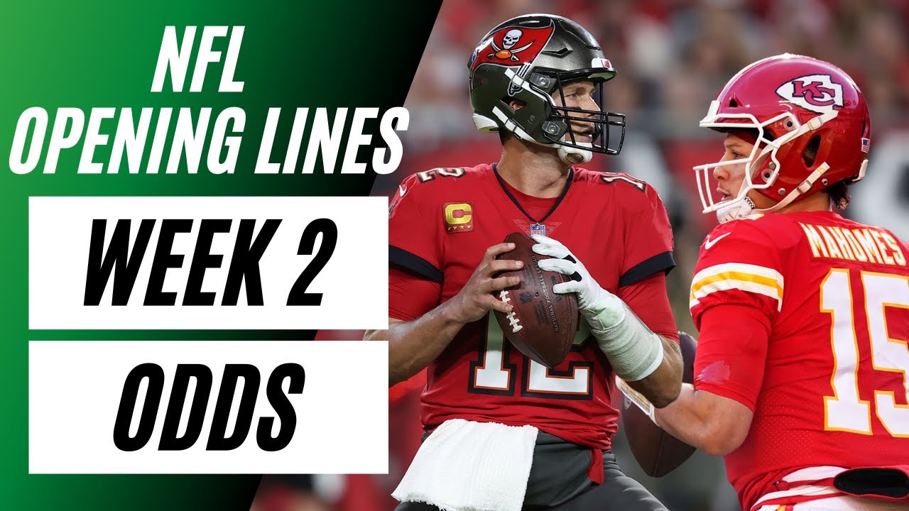 NFL Opening Lines Report | Week 2 NFL Odds | Point Spreads, Moneylines ...