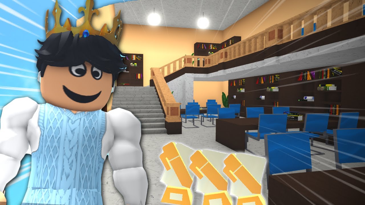 NEW SURPRISE BLOXBURG UPDATE LIBRARY IS BACK... And Test TROPHYS - YouTube