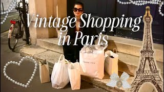 Vintage Shopping in Paris + Haul