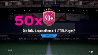 FIFA 23 50x 90+ TOTS,SHAPESHIFTER OR FUTTIES PLAYER PICKS