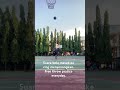 Suara bola masuk ke ring basket. Kodok pebasket #trending #viral #froggy #basketball #training