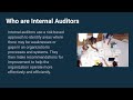 a brief introduction to internal auditing