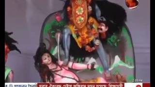 নেত্রকোনায় মন্দিরে আগুন দেয়ার সময় আটত ১- CHANNEL 24 YOUTUBE