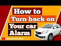 [Easy Tutorial] How to turn back on you car alarm when lock/unlock (Myvi Perodua)