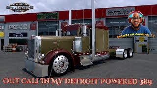 American Truck Simulator |  Early Sunday Haul With The 389