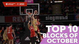 Top 10 Blocks | October | 2022-23 Turkish Airlines EuroLeague