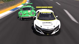 GRAN TURISMO 7 2023 07 07 DAILY RACE B TRIAL MOUNTAIN NSX Gr3 12TH またしても当てられてコースアウト