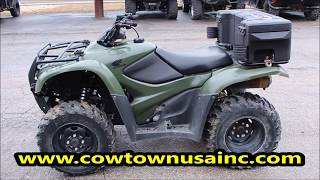 2013 Honda Rancher TRX 420 2x4