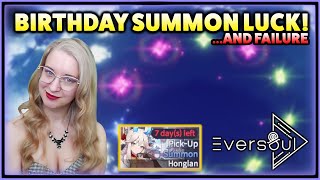 INSANE Birthday Summon Luck! ...and Fails. ★ Eversoul ★