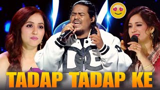 Tadap Tadap Ke sung by Priyangshu in indian idol 15 theatre round performance (Reaction)