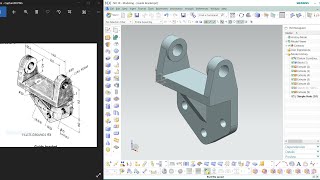 NX CAD | Part Design | Tutorial # | Guide Bracket