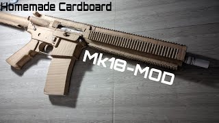 Shorts Tutorial - Homemade Cardboard Mk18-MOD.