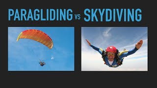 Difference between PARAGLIDING and SKYDIVING one must know!!!