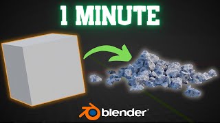 Destroy Any Object in Blender in 1 Minute!