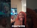 claressa shields reacts to franchon crews dezurn beating shadasia green in upset