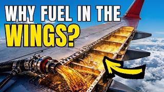 The Physics Trick Behind Why Airplanes Keep Fuel in the Wings