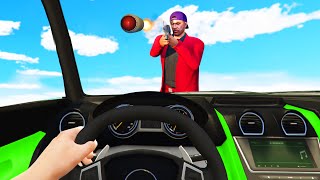 DODGE The RPG’s At 350MPH! (GTA 5 Funny Moments)