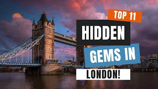 Best HIDDEN GEMS in LONDON to escape the tourists | UK Hidden Gems
