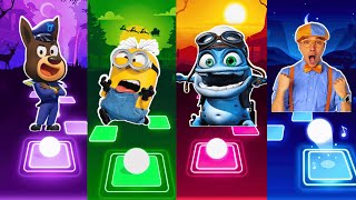 Minions   Sheriff Labrador   Blippi   Crazy Frog   Tiles Hop EDM Rush