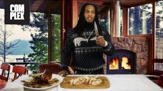 Waka Flocka Flame Teaches Complex How to Carve a Turkey