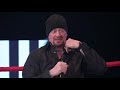 exclusive interview w the undertaker the deadman is out of character